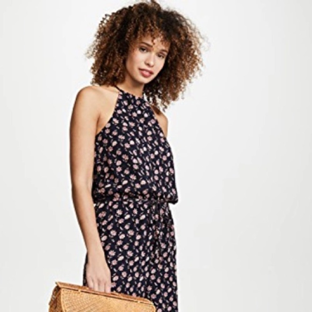 JOIE
Jael Floral-print Silk Jumpsuit In Midnight - Picture 4 of 9